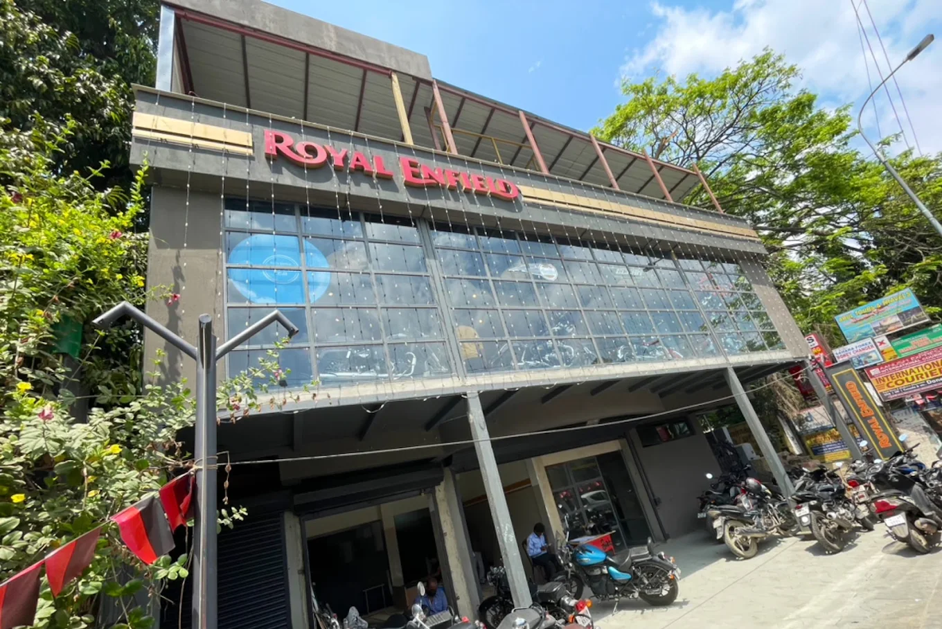 Velavan Motorcycles Royal Enfield showroom Chennai