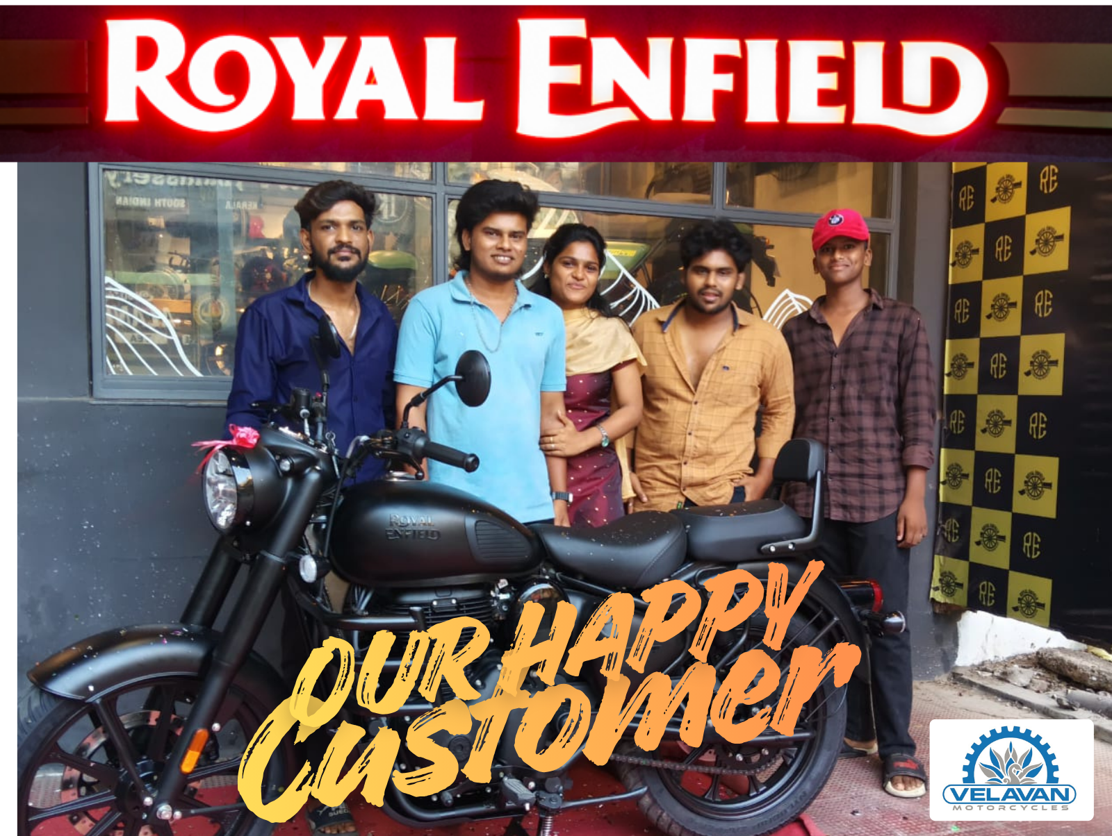 Suresh K. Interceptor 650 customer delivery Chennai — Velavan Motorcycles